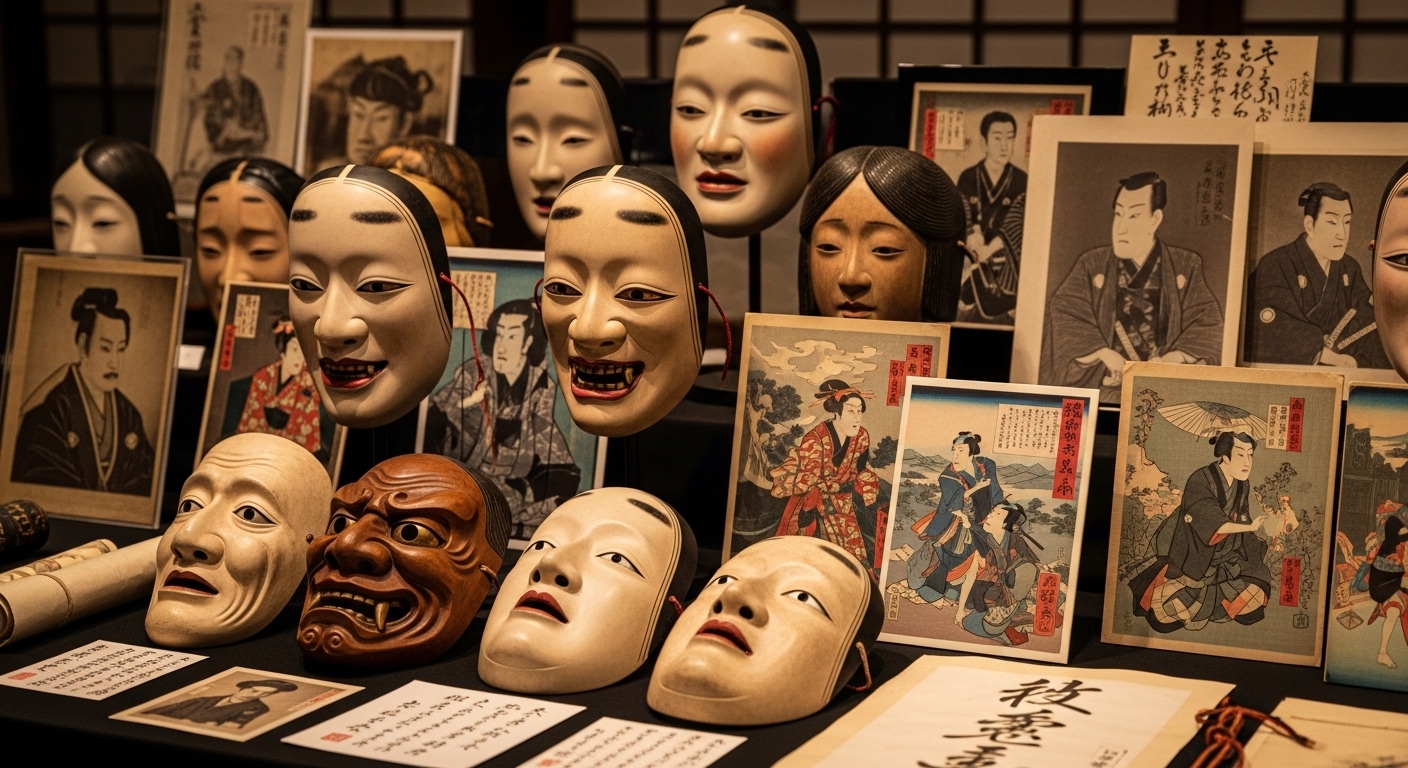 能面とガンプラの意外な共通点美学の話