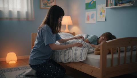 寝るときに言う「おやすみ」の語源